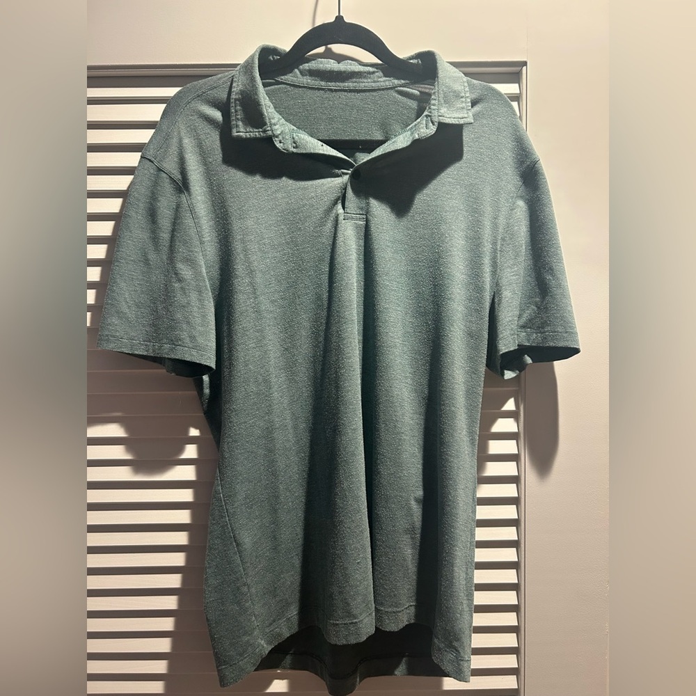 lululemon athletica Men's Polo Shirt - Teal Green